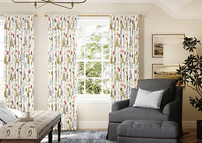 Amala, Poppy - Made to Measure Curtains - Image 3